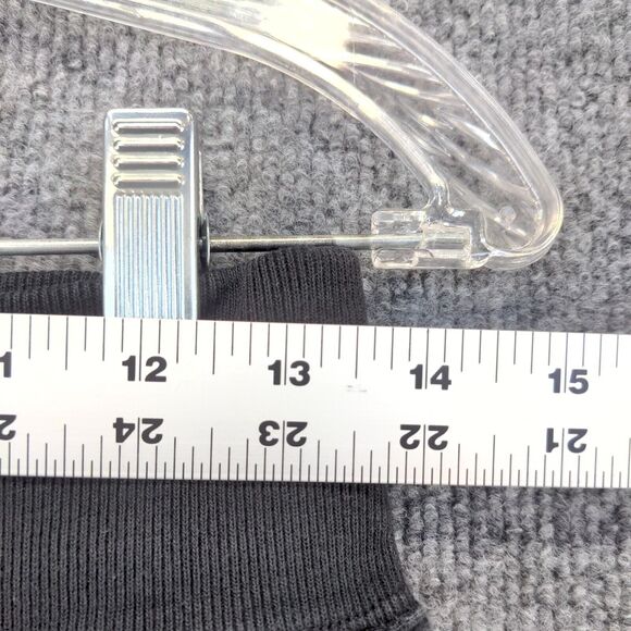 Champion Reverse Weave Mens Spell Out Jogger Pants S Black Wide Band Vintage - Picture 13 of 14